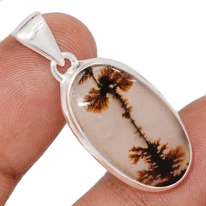 1.5" Scenic Dendritic Agate Pendants - SDAP3576