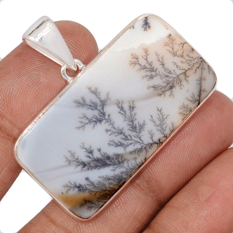 1.5" Scenic Dendritic Agate Pendants - SDAP3578