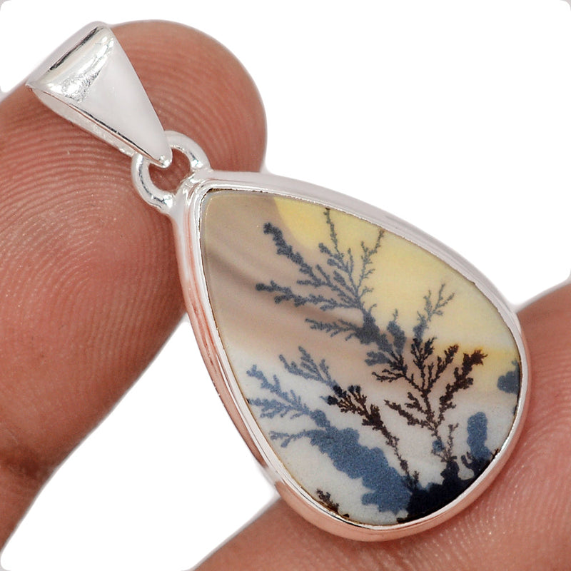 1.3" Scenic Dendritic Agate Pendants - SDAP3593