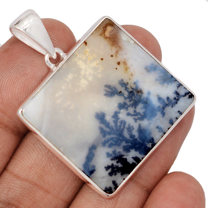 1.7" Scenic Dendritic Agate Pendants - SDAP3595