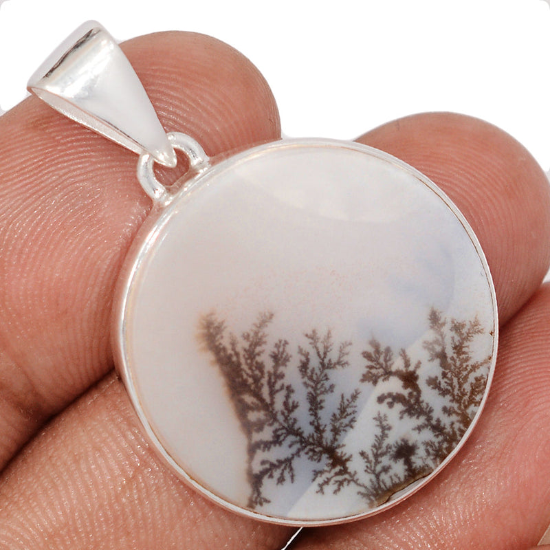 1.5" Scenic Dendritic Agate Pendants - SDAP3598