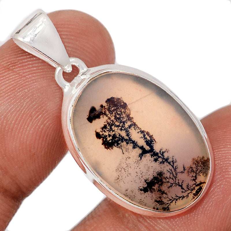 1.3" Scenic Dendritic Agate Pendants - SDAP3599