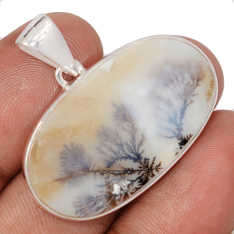 1.2" Scenic Dendritic Agate Pendants - SDAP3601