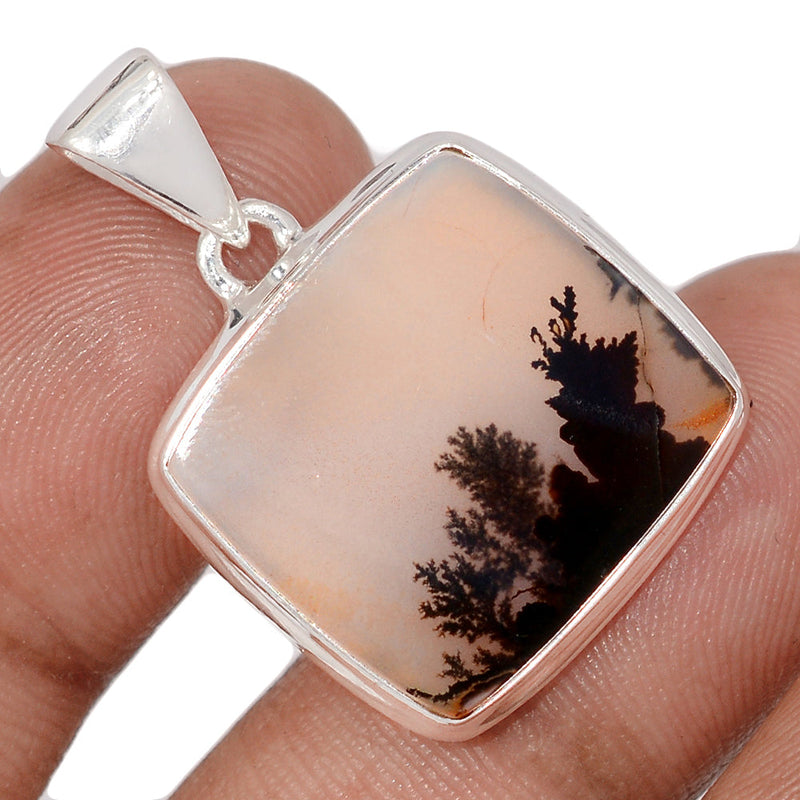 1.2" Scenic Dendritic Agate Pendants - SDAP3604