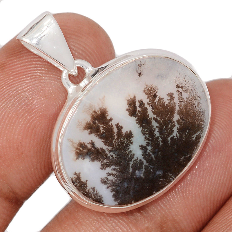 1.2" Scenic Dendritic Agate Pendants - SDAP3606