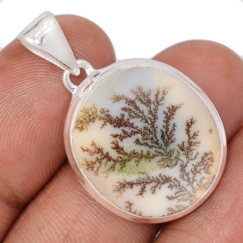 1.3" Scenic Dendritic Agate Pendants - SDAP3607