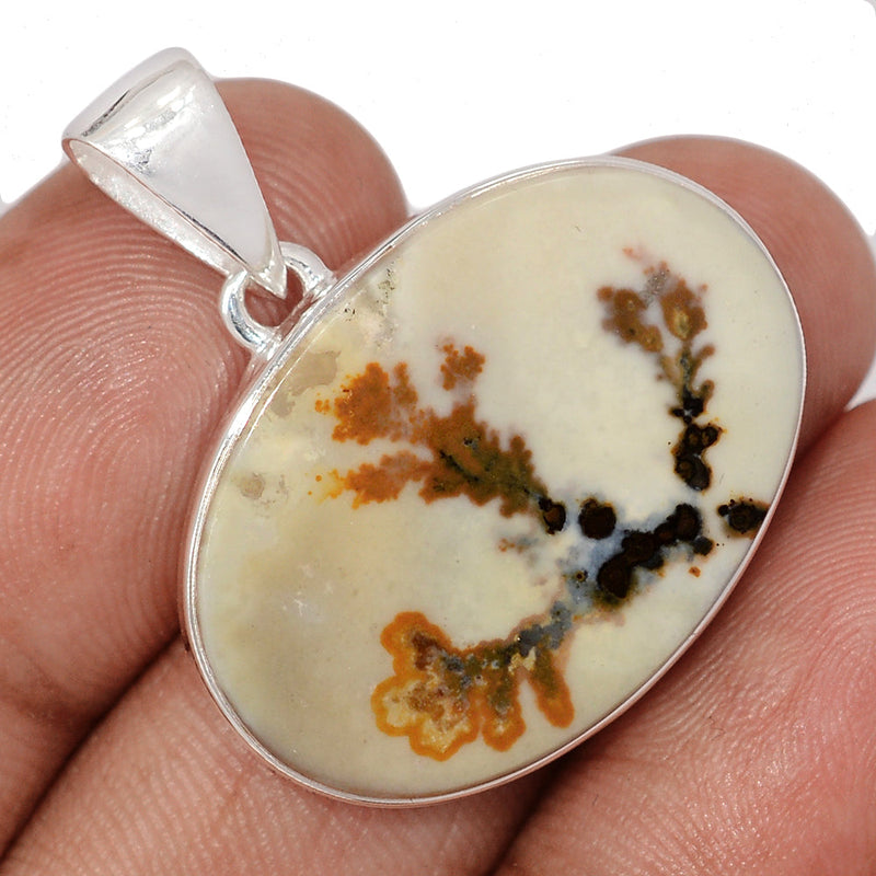 1.2" Scenic Dendritic Agate Pendants - SDAP3610