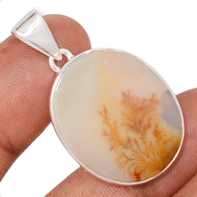 1.5" Scenic Dendritic Agate Pendants - SDAP3616