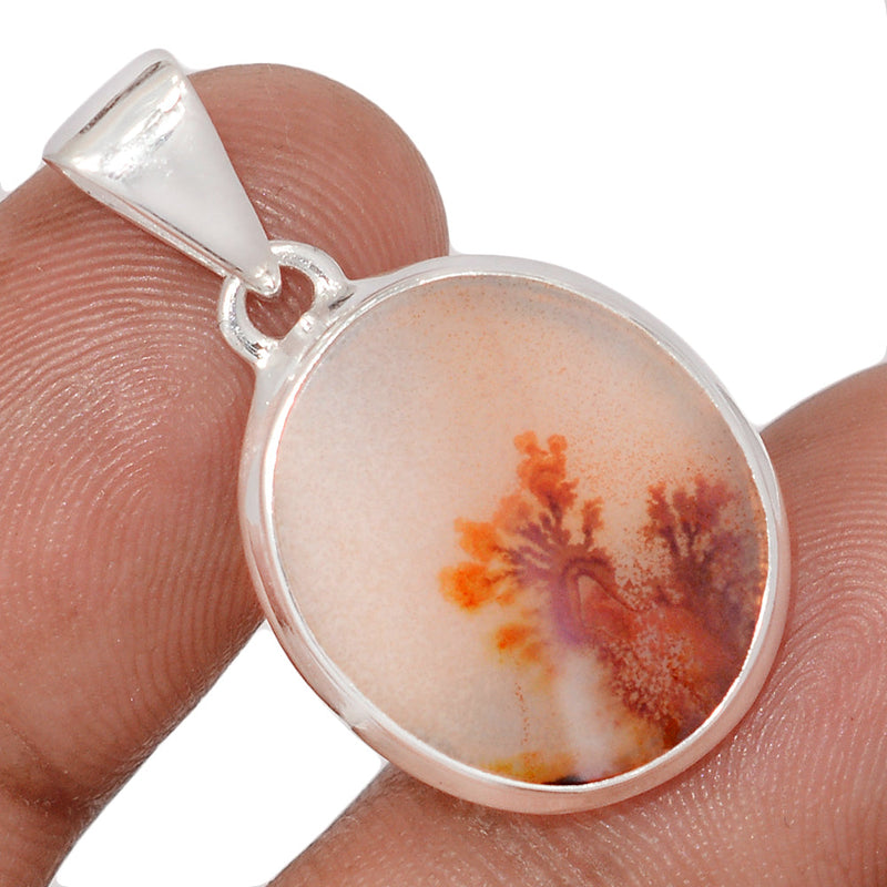 1.2" Scenic Dendritic Agate Pendants - SDAP3619