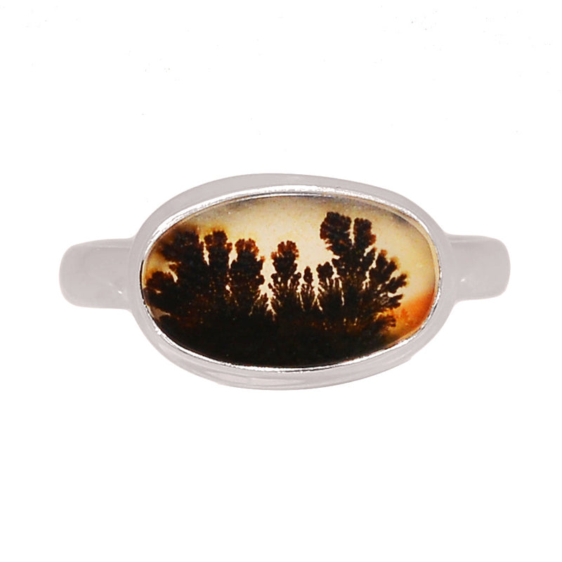 Scenic Dendritic Agate Ring - SDAR2016