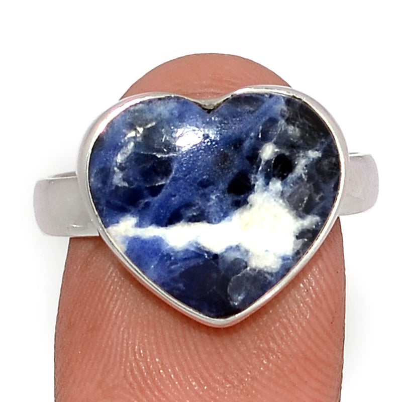 Heart - Sodalite Ring - SDOR606