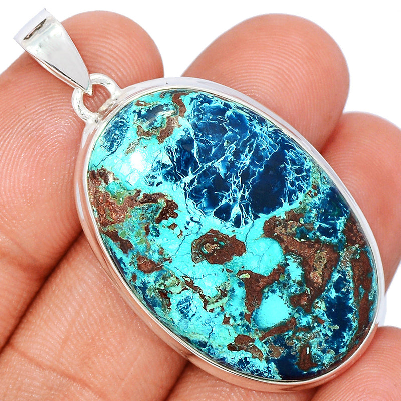 1.8" Shattuckite Pendants - SKTP1632