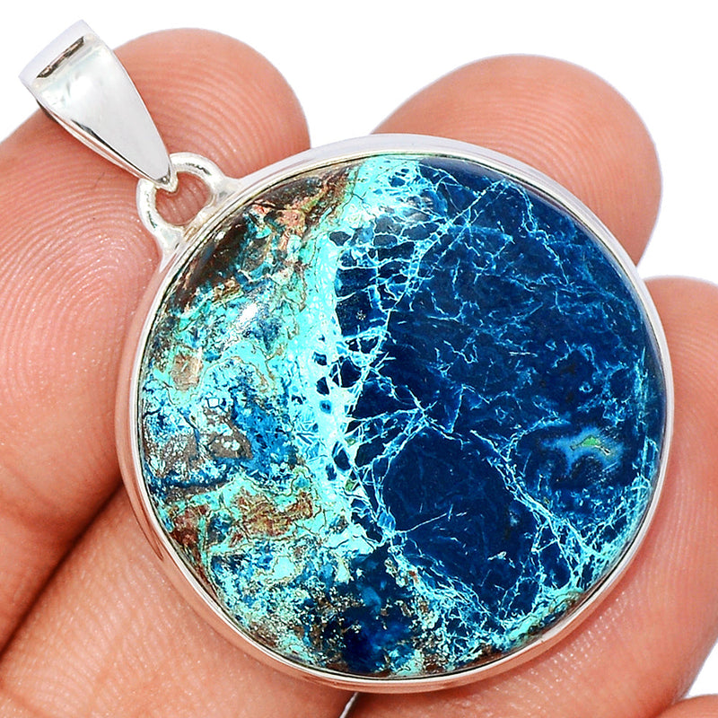 1.6" Shattuckite Pendants - SKTP1641