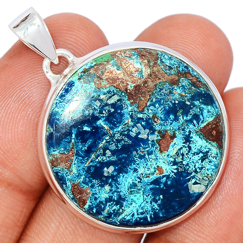1.5" Shattuckite Pendants - SKTP1646