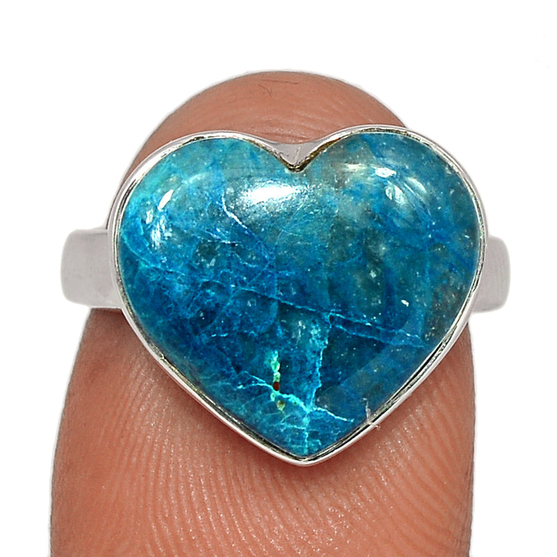 Heart - Shattuckite Ring - SKTR743