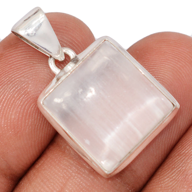 1.1" Selenite Cat&