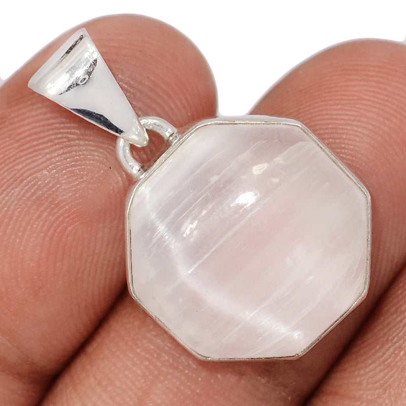 1.1" Selenite Cat&