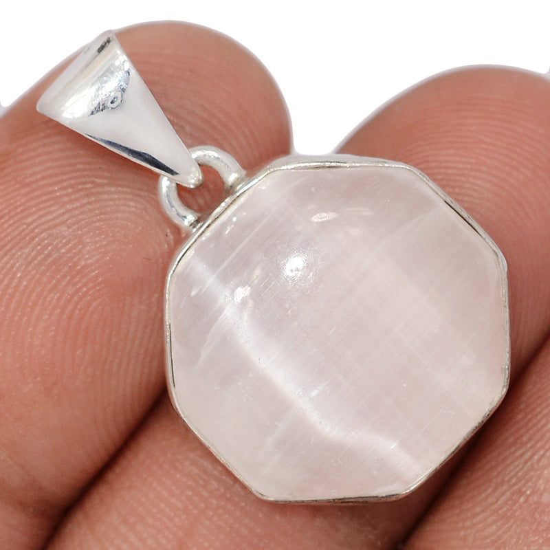 1.1" Selenite Cat&