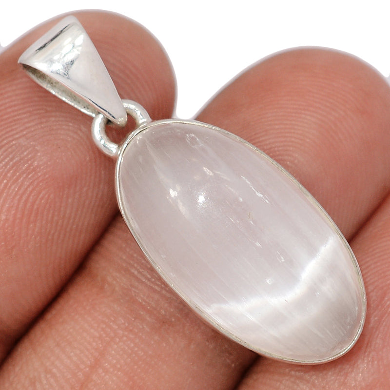 1.3" Selenite Cat&