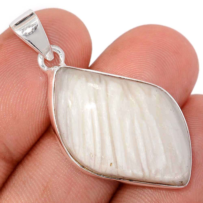 1.5" Scolecite Pendants - SLTP296