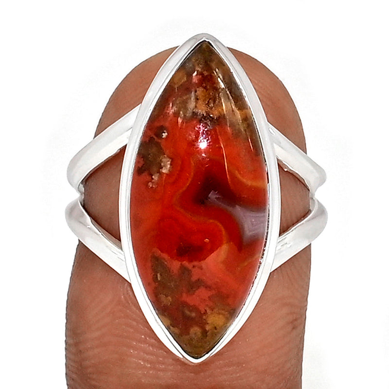 Seam Agate Ring - SMAR329