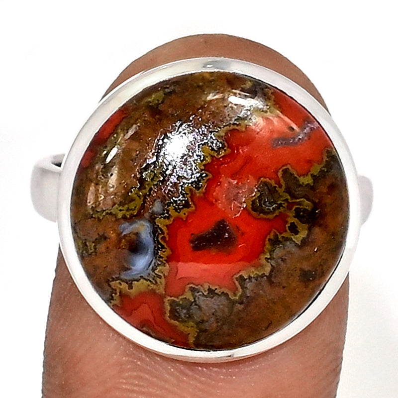 Seam Agate Ring - SMAR338