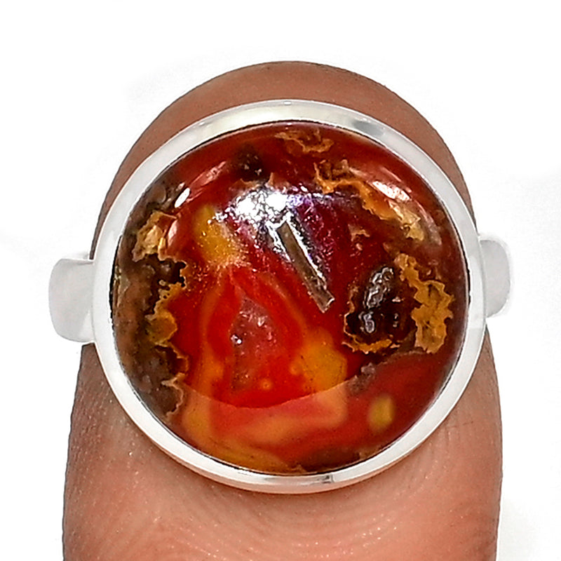 Seam Agate Ring - SMAR343