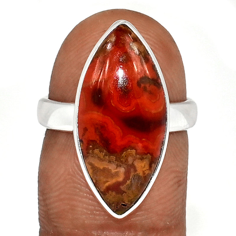 Seam Agate Ring - SMAR349