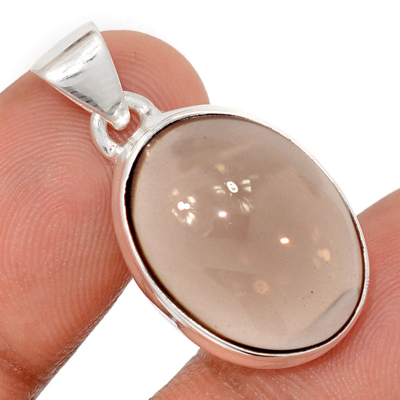 1.2" Smokey Quartz Cabochon Pendants - SMCP153