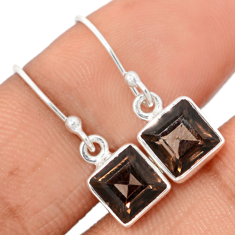 1" Smokey Quartz Earrings - SMQE964