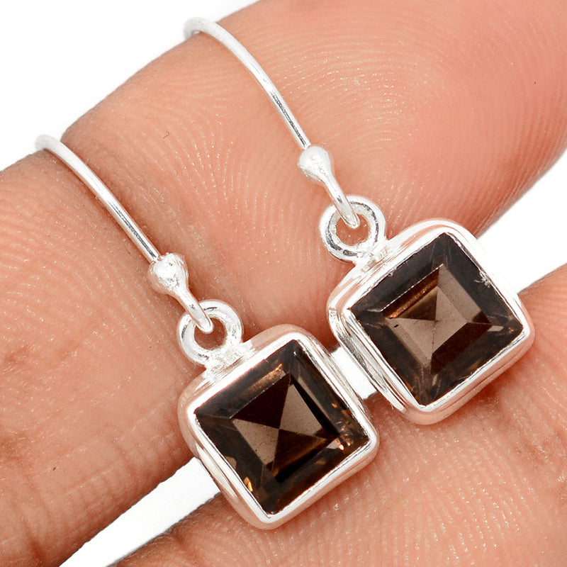 1" Smokey Quartz Earrings - SMQE968