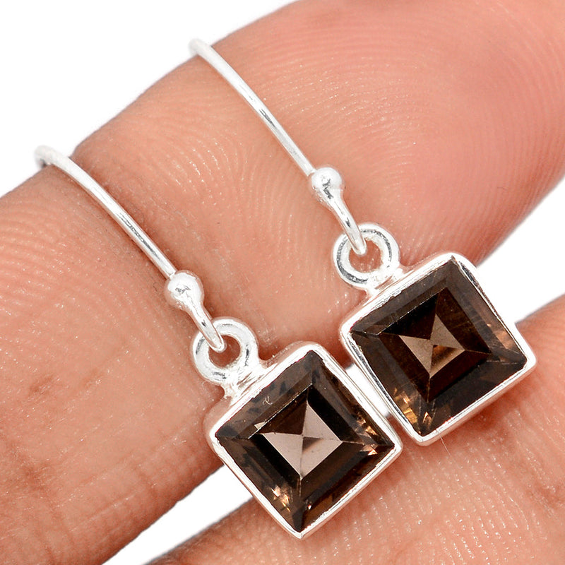 1" Smokey Quartz Earrings - SMQE977