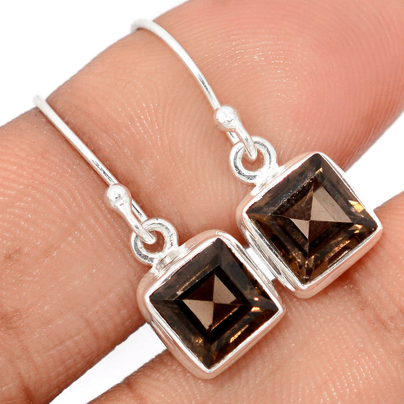 1" Smokey Quartz Earrings - SMQE979