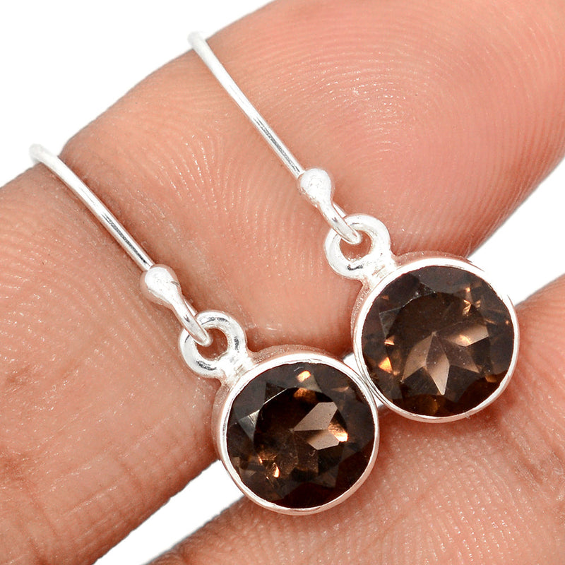 1" Smokey Quartz Earrings - SMQE985