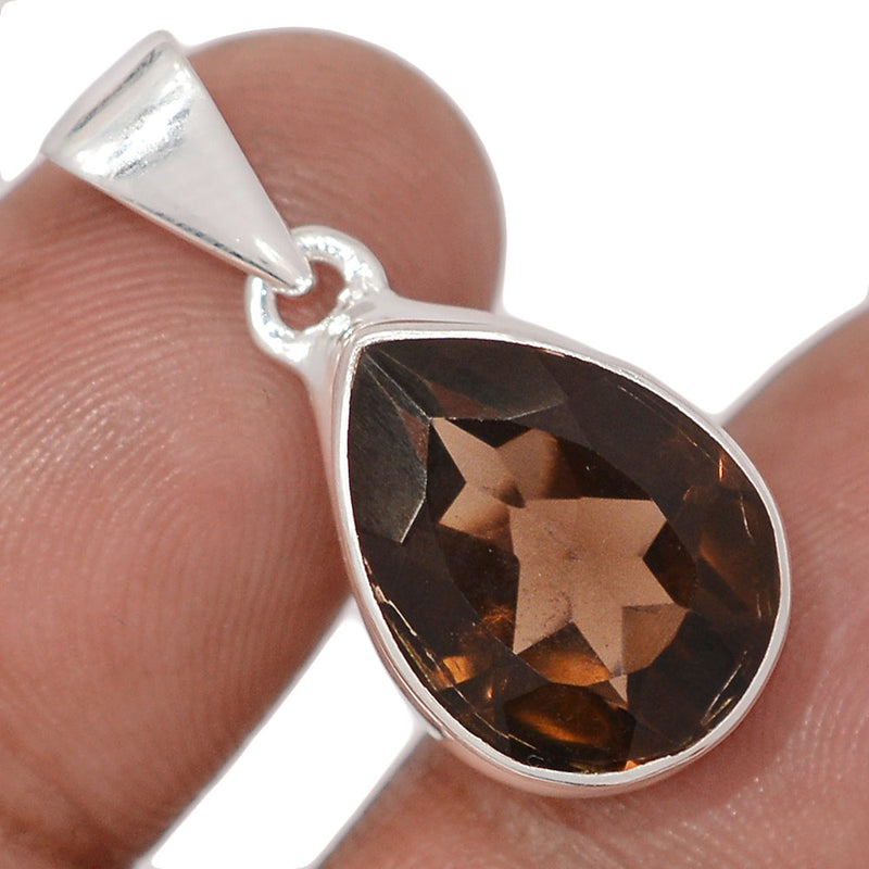 1.1" Smokey Quartz Pendants - SMQP11