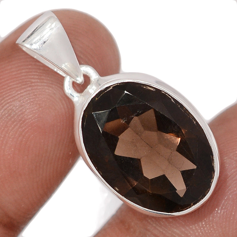 1.2" Smokey Quartz Pendants - SMQP17