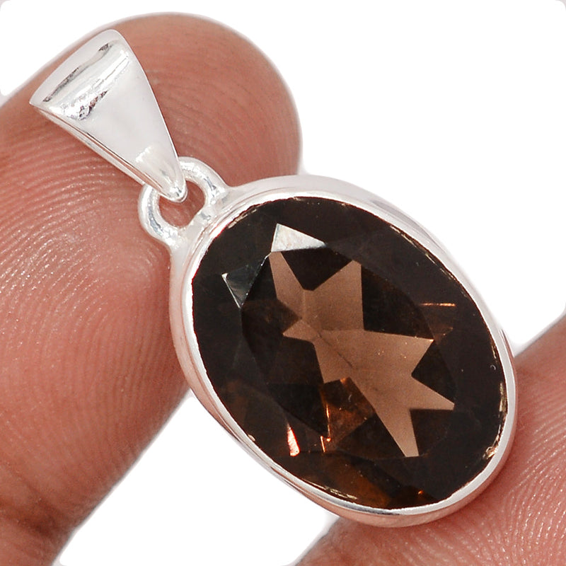 1.2" Smokey Quartz Pendants - SMQP4