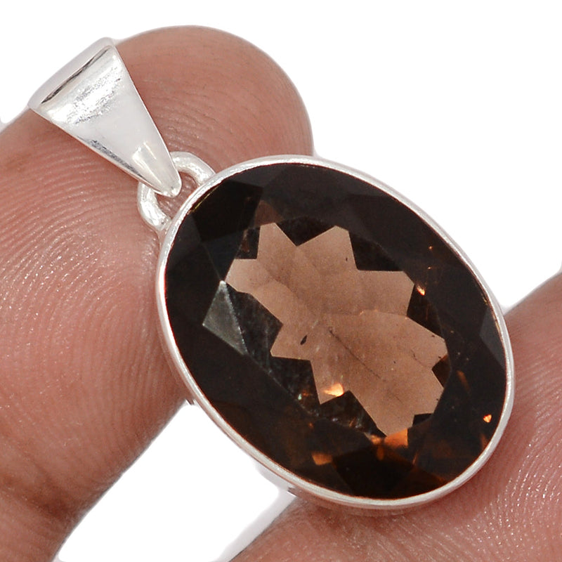 1.2" Smokey Quartz Pendants - SMQP6
