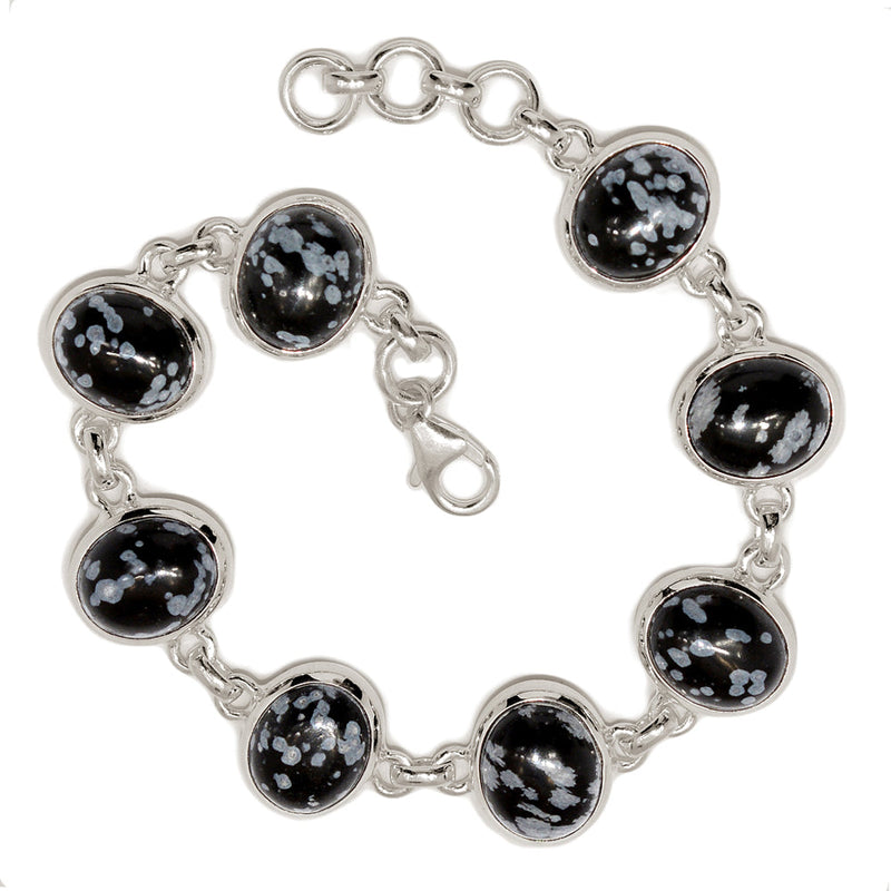 8" Snowflakes Bracelets - SNFB23