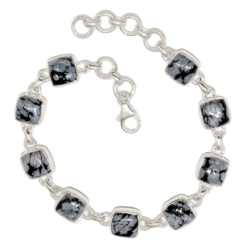 8.5" Snowflakes Bracelets - SNFB24