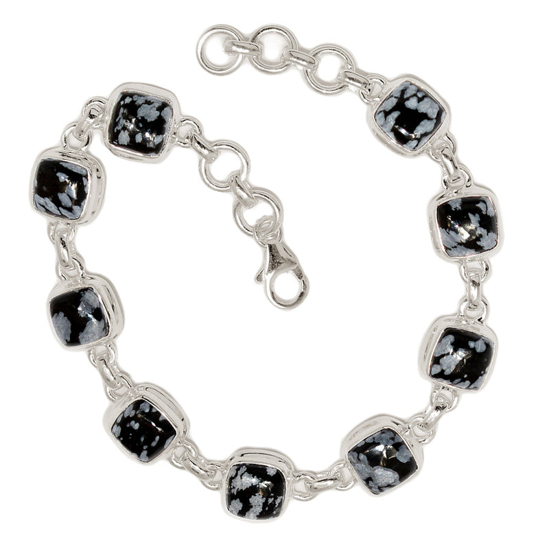 8.5" Snowflakes Bracelets - SNFB26