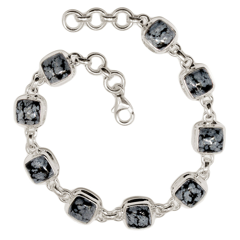 8.6" Snowflakes Bracelets - SNFB28