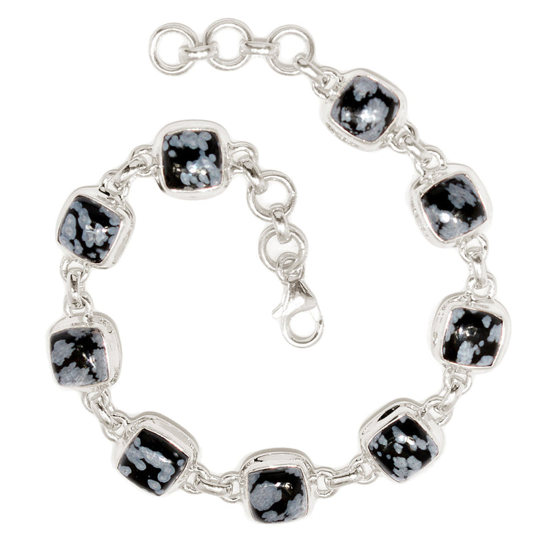 8.6" Snowflakes Bracelets - SNFB30