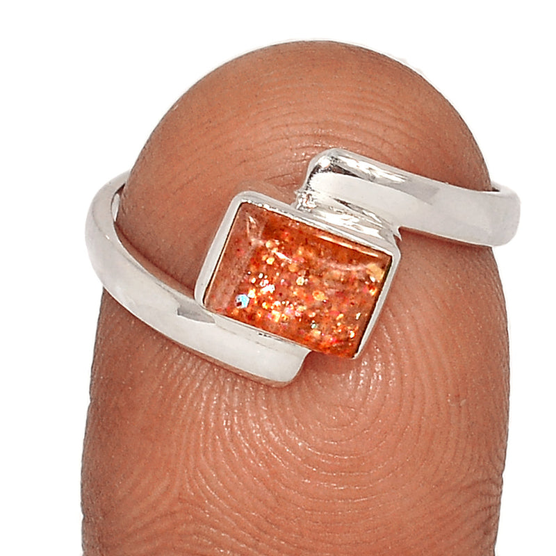 Small Plain - Sunstone Ring - SNSR1300