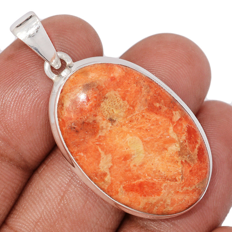 1.7" Sponges Coral Pendants - SPCP155
