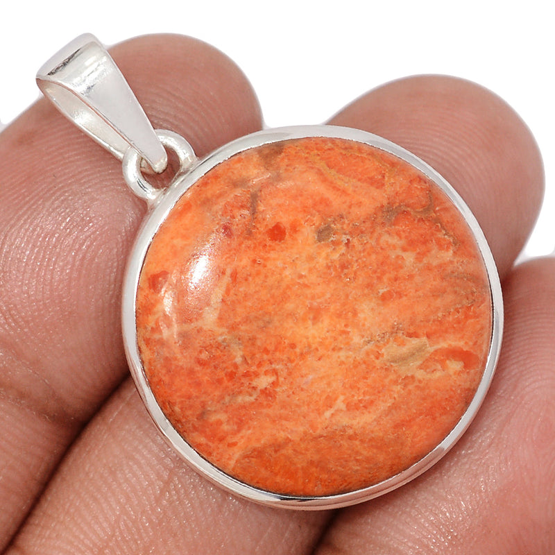 1.5" Sponges Coral Pendants - SPCP174