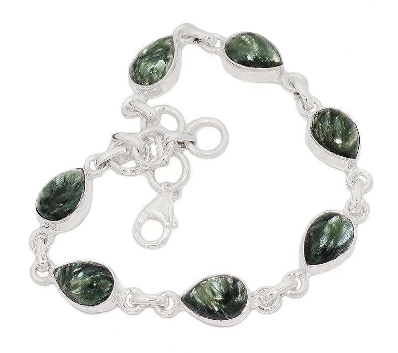 8.2" Seraphinite Bracelets - SRPB117