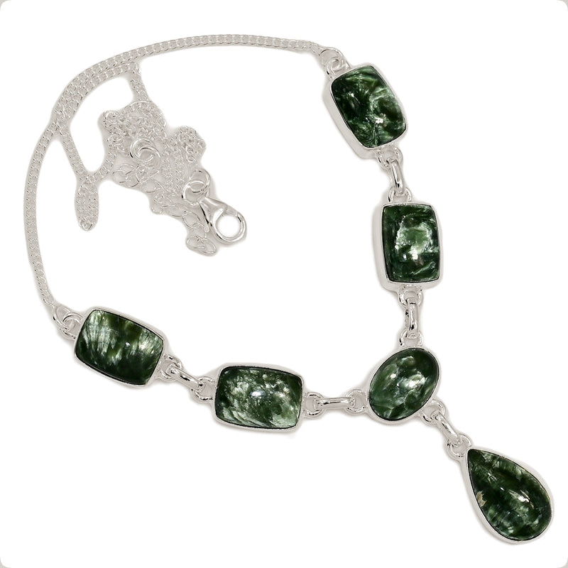18" Seraphinite Necklaces - SRPN16