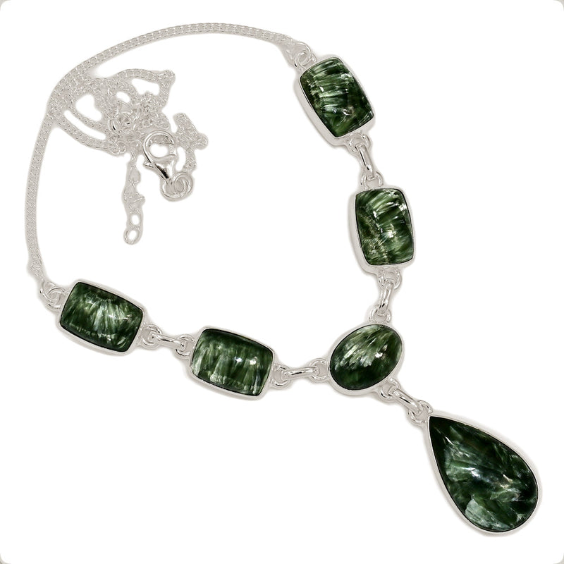18" Seraphinite Necklaces - SRPN17
