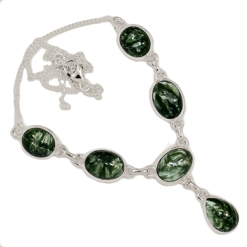 18" Seraphinite Necklaces - SRPN24
